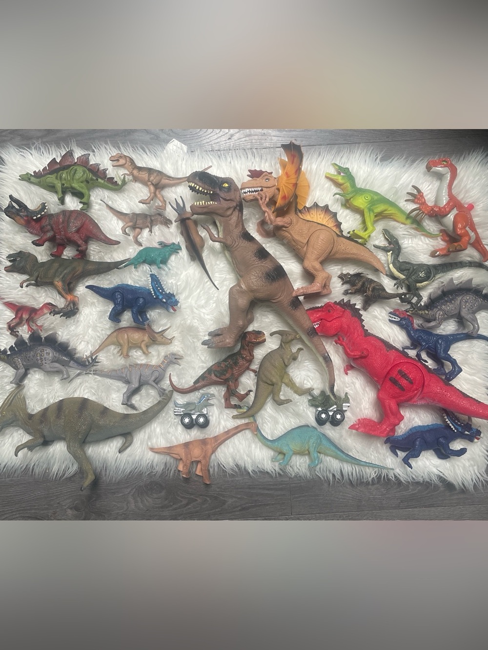 Assorted Kids Dinosaur Toy bundle lot -